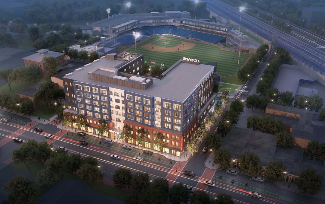 The Cove, a 173-unit new-construction apartment building